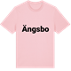 Pink Cotton t-shirt med Ängsbo fetstil t-shirt