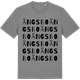 Mid Heather Gray t-shirt med Ängsbo ordlek t-shirt