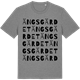 Mid Heather Gray t-shirt med Ängsgärdet ordlek t-shirt