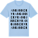 Blue Soul t-shirt med Angunneryr ordlek t-shirt