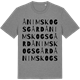 Mid Heather Gray t-shirt med Ånimskogs gård ordlek t-shirt