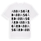 Annas Gård ordlek t-shirt