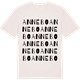 Vintage White t-shirt med Annebo ordlek t-shirt