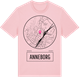 Pink Cotton t-shirt med Anneborg t-shirt