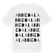 Annedal ordlek t-shirt