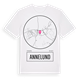White t-shirt med Annelund t-shirt