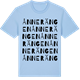 Blue Soul t-shirt med Ånnerängen ordlek t-shirt