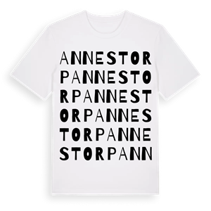 Annestorp ordlek t-shirt – ekologisk bomull t-shirt från Pinshirt