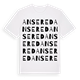 Ansered ordlek t-shirt