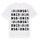 Anundsgården ordlek t-shirt