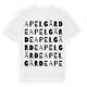 Apelgärde ordlek t-shirt