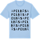 Blue Soul t-shirt med Apelnäs ordlek t-shirt