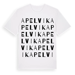 Apelvik ordlek t-shirt – ekologisk bomull t-shirt från Pinshirt
