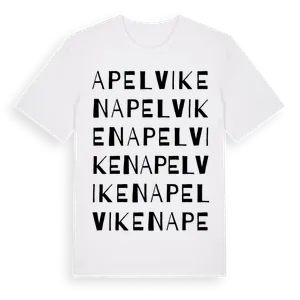 Apelviken ordlek t-shirt – ekologisk bomull t-shirt från Pinshirt