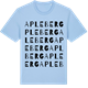 Blue Soul t-shirt med Apleberg ordlek t-shirt