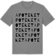 Mid Heather Gray t-shirt med Apoteket ordlek t-shirt