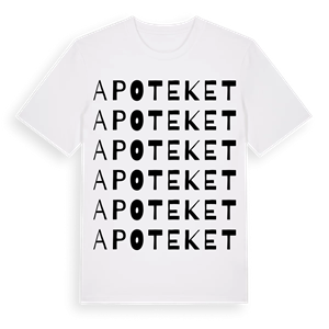 Apoteket ordlek t-shirt – ekologisk bomull t-shirt från Pinshirt