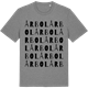 Mid Heather Gray t-shirt med Årbol ordlek t-shirt