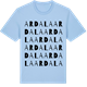 Blue Soul t-shirt med Ardala ordlek t-shirt