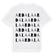 Ardala ordlek t-shirt
