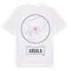 White t-shirt med Ardala t-shirt