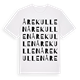 Årekullen ordlek t-shirt