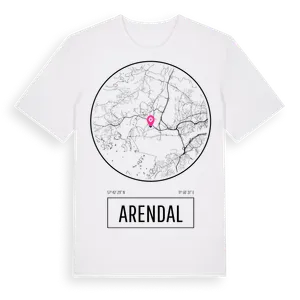 Arendal t-shirt – ekologisk bomull t-shirt från Pinshirt