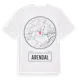 White t-shirt med Arendal t-shirt