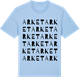 Blue Soul t-shirt med Arket ordlek t-shirt