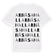 Arnåsahall ordlek t-shirt