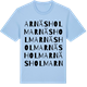 Blue Soul t-shirt med Arnäsholm ordlek t-shirt