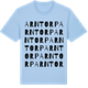 Blue Soul t-shirt med Arntorp ordlek t-shirt