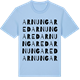 Blue Soul t-shirt med Arnungared ordlek t-shirt