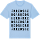 Blue Soul t-shirt med Årredsberg ordlek t-shirt