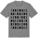 Mid Heather Gray t-shirt med Årredsberg ordlek t-shirt