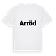 Arröd fetstil t-shirt