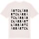 Vintage White t-shirt med Årtekärr ordlek t-shirt