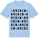 Blue Soul t-shirt med Arvered ordlek t-shirt