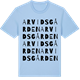 Blue Soul t-shirt med Arvidsgården ordlek t-shirt