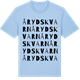 Blue Soul t-shirt med Årydskvarn ordlek t-shirt
