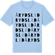Blue Soul t-shirt med Årydslid ordlek t-shirt
