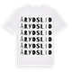 Årydslid ordlek t-shirt