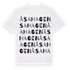 Åsahagen ordlek t-shirt