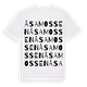 Åsamossen ordlek t-shirt