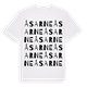 Åsarne ordlek t-shirt