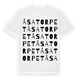 Åsatorpet ordlek t-shirt