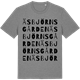 Mid Heather Gray t-shirt med Äsbjörnsgården ordlek t-shirt