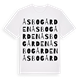 Åsbogården ordlek t-shirt