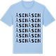 Blue Soul t-shirt med Åsen ordlek t-shirt