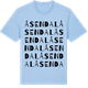 Blue Soul t-shirt med Åsendal ordlek t-shirt
